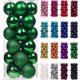 thumbnail image 1 of Emopeak 24 bolas de Navidad adornos para árbol de Navidad – decoraciones de árbol de Navidad inastillables, bola colgante para decoración de fiesta de boda, color azul real, 1 of 4