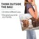 thumbnail image 2 of Balery Yak Bolsa Tote Estilo Estético con Cremalleras, Bolsa de Hombro, Bolsa de Compras Grande y Plegable, 2 of 8