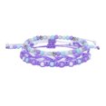 thumbnail image 1 of Sonducket 3 piezas trenzada estilo resistente al agua cera muñeca conjunto de joyas longitud dama decoración Popular encanto mano cadena playa Ropa, zapatos y accesorios Miscelánea tipo 8 8 Sonducket AP010274-08, 1 of 6