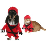 Vibrant Life Halloween Dog Costume and Cat Costume: Ninja, Size Small