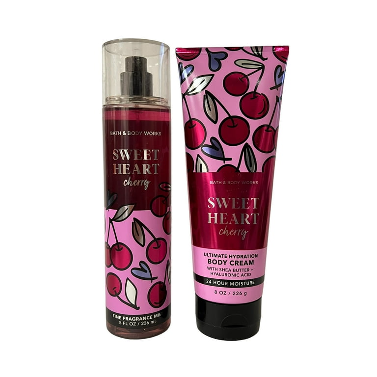 Bath & Body Works Sweet Heart Cherry Fragrance Mist & Body Bath & Body Works Sweet Heart Cherry Fragrance Mist & Body