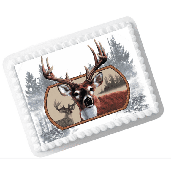 Deer Cake Topper, by CakeSupplyShop, 1 Count