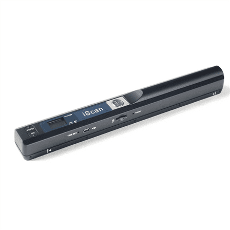 Portable Scanner 900DPI Handheld A4 Document LCD Display Supports JPG/PDF Formats Ideal for Books & Images