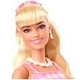 thumbnail image 4 of Barbie The Movie Collectible Doll, Margot Robbie as Barbie in Pink Gingham Dress, Toy for 3 Years and Up, 4 of 7