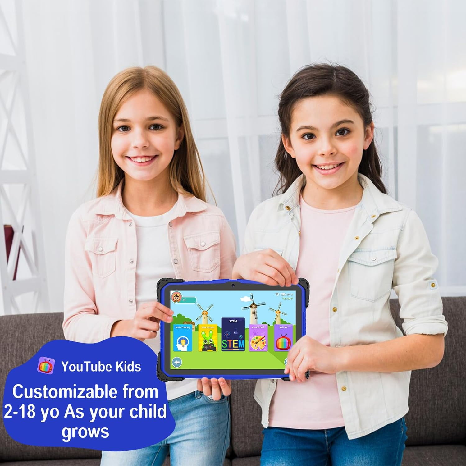 2024 Kids Tablet, 10 inch Android 13, 8GB+64GB, Shockproof 2024 Kids Tablet, 10 inch Android 13, 8GB+64GB, Shockproof