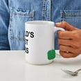 thumbnail image 4 of CafePress - Original World's Best Boss Large Coffe Mug - 15 oz Ceramic Large White Novelty Mug, 4 of 6
