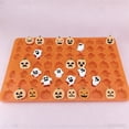thumbnail image 7 of Halloween Themed Silicone Baking Molds,Pumpkin Candy Pop Molds,Ghost Face Chocolate Mold,Ice Cubes Molds for Making Jelly, Gummy, Snack, Wax Melt, Cake Decor,DIY Homemade Mould Treat or Trick, 7 of 7