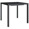 thumbnail image 5 of vidaXL 3 Piece Garden Dining Set Anthracite Steel, 5 of 5