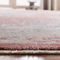 thumbnail image 5 of SAFAVIEH Kenitra Zlata Floral Bordered Polyester Area Rug, Red/Blue, 4' x 6', 5 of 7