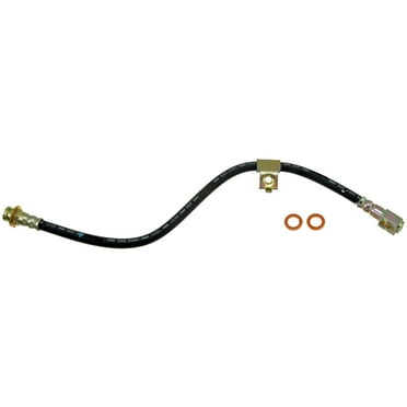 Dorman H38345 Rear Left Brake Hydraulic Hose for Specific Pontiac Models Fits select: 1984-1987 PONTIAC FIERO
