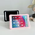 thumbnail image 5 of TECH CIRCLE Cartoon Tablet Case for Apple iPad Pro 2016 & iPad Air 2 (2014) 9.7", Cute Case for Kids, Built-in Rotating Kickstand & Handle, with Shoulder Strap, Shockproof Portable Case, Pink Cat, 5 of 5