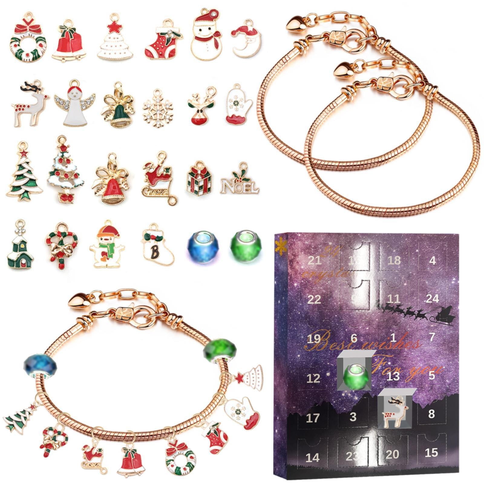 ZHIYU Advent Calendar 2022 Girls Charm Bracelets Making Kit 24 Days Of Christmas  Advent Calendars For Teens Kids Age 4 12 Gifts For Girls Girl Craft Toys -  Walmart.com
