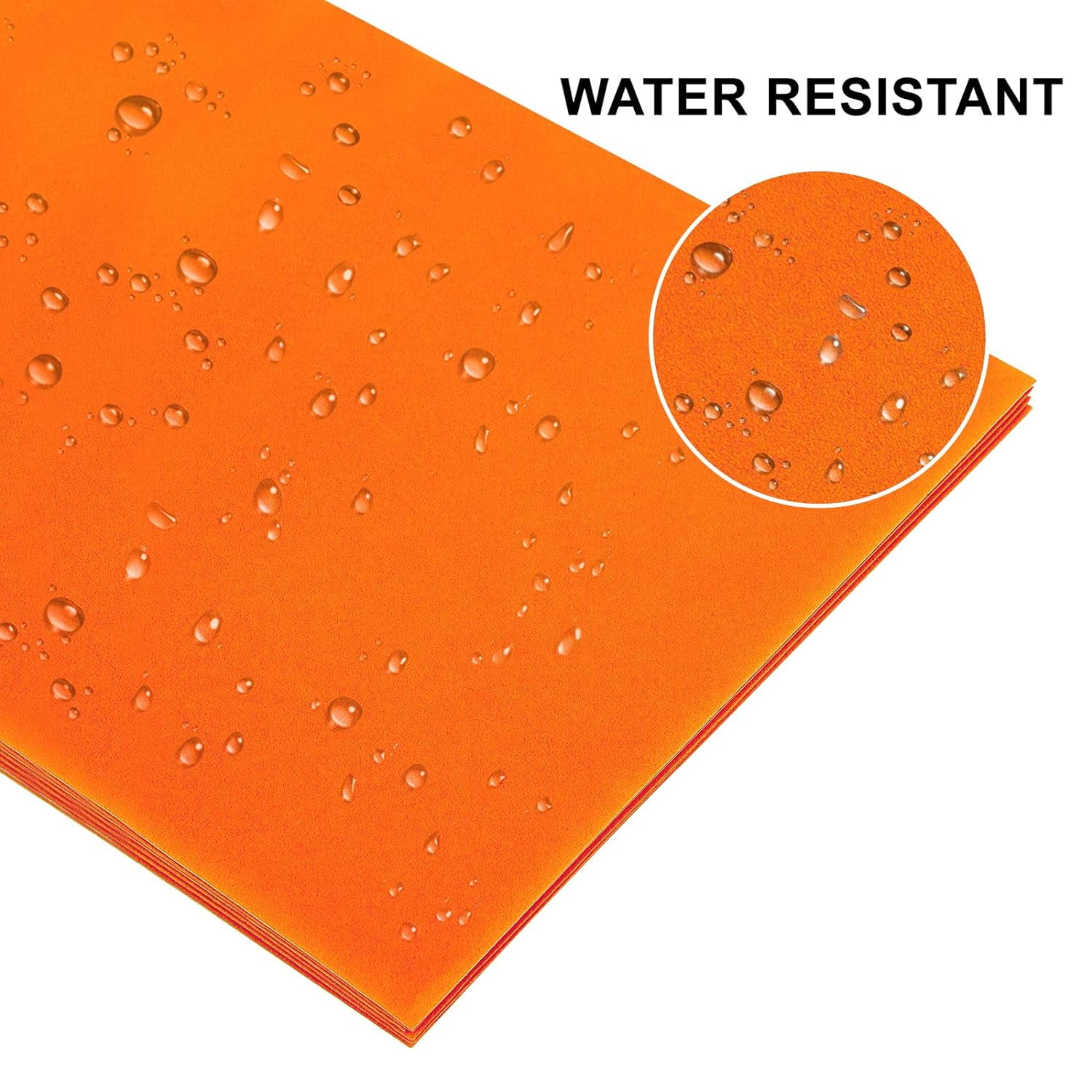 12PCS Velvet (Dark Orange) Fabric Sticky Back Adhesive Felt Sheet11.5"x15.5" Self-Adhesive Durable and Water Resistant Multi-purpose Ideal for Art and Craft Making Orange DIY