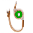thumbnail image 1 of Oso panda Cable de carga telescópico múltiples USB tres en uno, 1 of 3