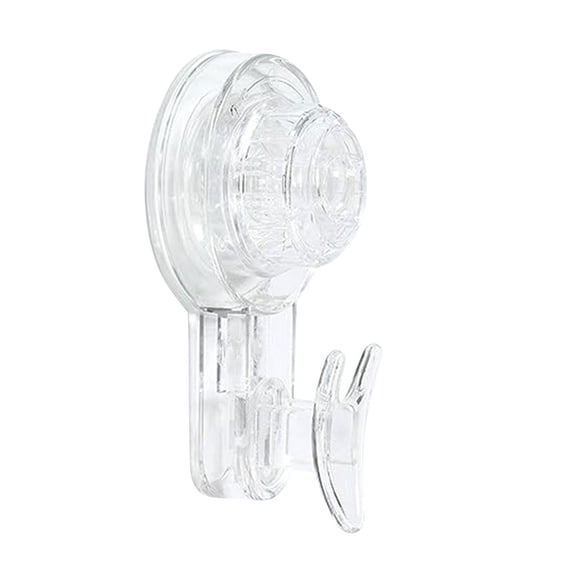 LACKUST Suction Cup Hooks for Shower Clearance,Vacuum Cup Hook Hookless Suction Cup Bathroom Kitchen Suction Cup Hook 2PCS,Clear