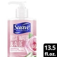 thumbnail image 2 of Suave Essentials Liquid Hand Soap, Rose Water & Aloe, 13.5 fl oz, 2 of 10