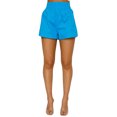 thumbnail image 4 of Sunloudy Conjunto de 2 piezas de verano a juego para mujer, camisa abotonada de media manga de color sólido + conjunto de pantalones cortos con cintura elástica para damas Sunloudy  S M L XL XXL, 4 of 7