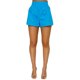 thumbnail image 4 of Sunloudy Conjunto de 2 piezas de verano a juego para mujer, camisa abotonada de media manga de color sólido + conjunto de pantalones cortos con cintura elástica para damas Sunloudy  S M L XL XXL, 4 of 7
