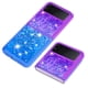 thumbnail image 3 of Funda para Samsung Galaxy Z Flip 3 5G Transparente con Brillos Carcasa Protectora Antigolpes con Glitter Brillante, 3 of 5