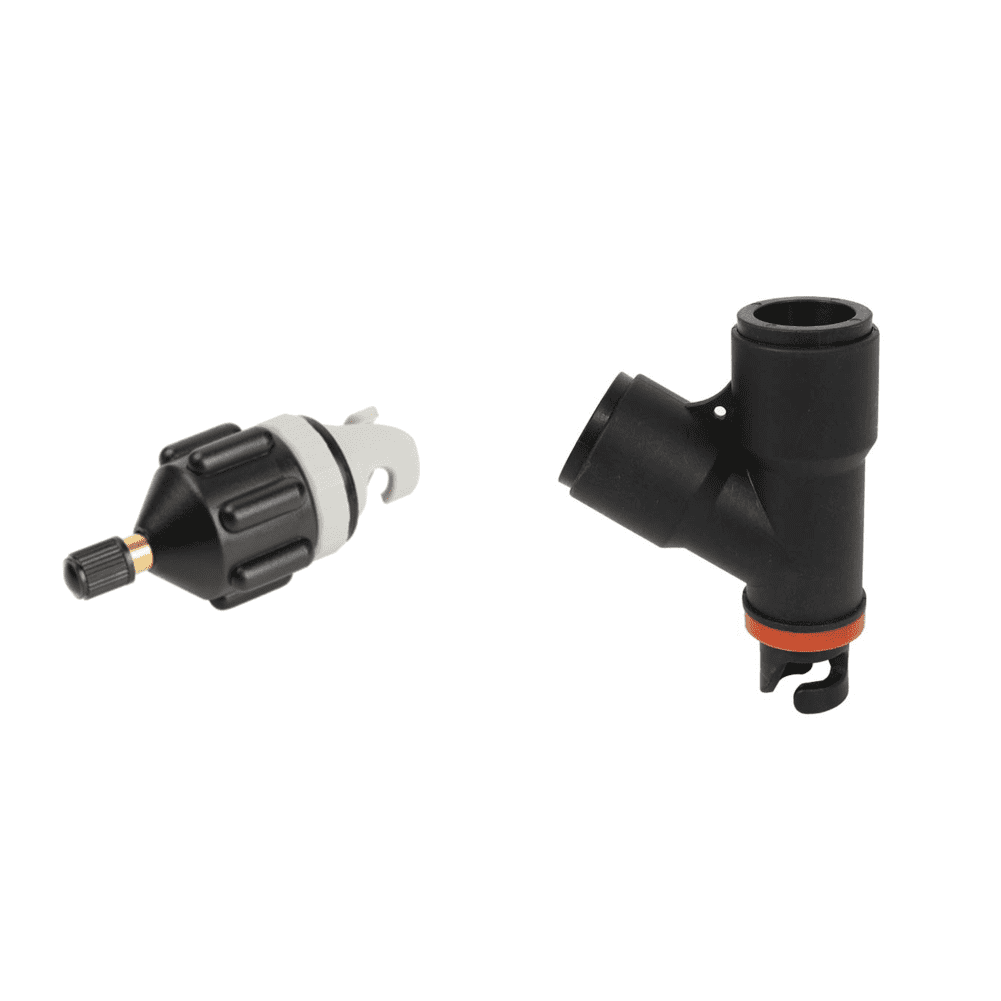 Adaptador De Válvula Para SUP Y Equipos Inflables - Juego De 5 Piezas (1 Adaptador + 4 Boquillas), Compatible Con Bombas De Aire Comunes