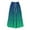 B Green, variant on Ygbgbb Women's Drawstring Elastic Waist Ombre Print Tiered Maxi Skirt Flowy A-Line Ruffle Long Skirt for Casual Daily & Beach Vacation & Spring Summer Wear Green XL