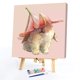 thumbnail image 2 of Kit de pintura de conejo por números para manualidades, pintura al óleo a mano, decoración de pared para el hogar (2) FLhrweasw Nuevo, 2 of 9