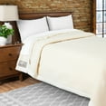 thumbnail image 3 of Aurora Extreme Heavyweight Oversized Washable French Wool Queen Blanket, Natural, 3 of 7