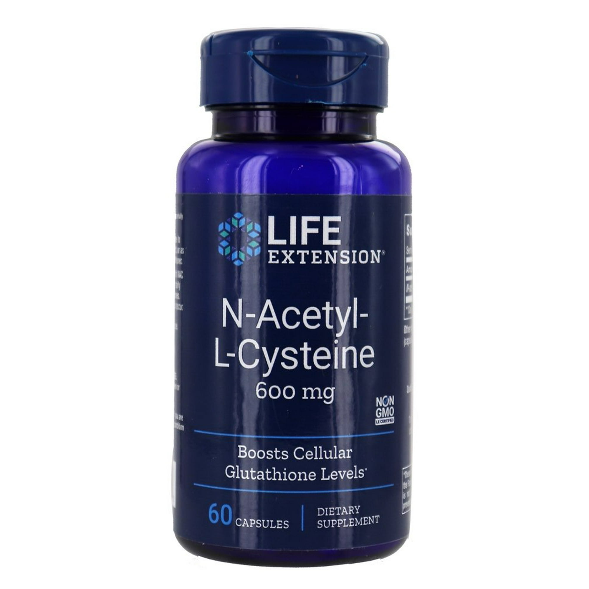 Life Extension   N Acetyl Cysteine 20 mg.   20 Capsules