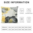 thumbnail image 5 of Awypu  Throw Pillow Covers Two Sided Print Sunflower Dahlia Decorative Pillows Case Cushion Cover for Home Couch Sofa Car (Sunflower&amp;Yellow), 5 of 5