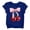 Blue, variant on Cute Cherry Graphic Tee Girls Short Sleeve T-Shirts Crewneck Shirts for Girl Tee Tops Clothes Size 2‐13 Years Birthday Outfit