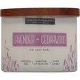 thumbnail image 2 of Essential Elements Lavender & Cedarwood 3-Wick Jar Candle - Soy Wax - Single, 14.75 oz, 2 of 2