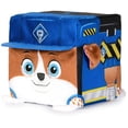 thumbnail image 1 of Rubble & Crew Stuffed Animals, Wheeler, 4-Inch Cube-Shaped Plush Toy for Kids Ages 3 and Up, 1 of 5
