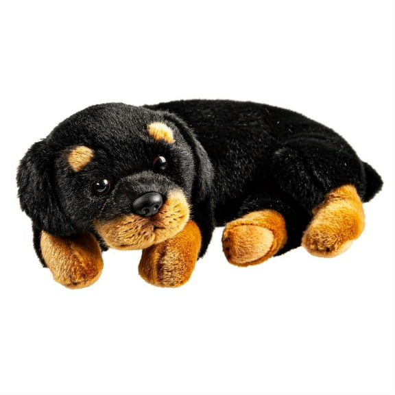 12" Plush Rottweiler