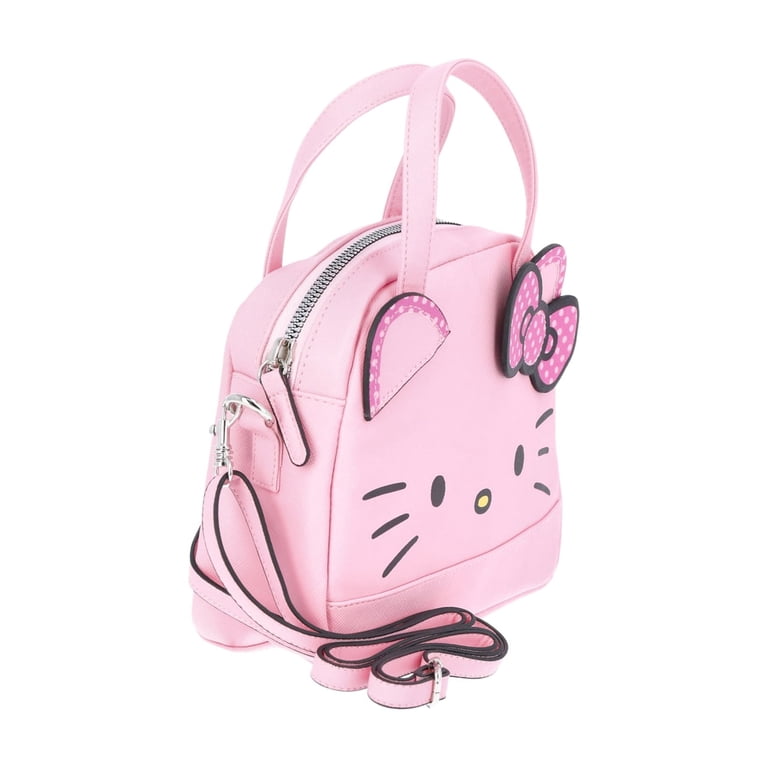 Sanrio, Hello Kitty Girls Mini Satchel Crossbody Bag, Pink