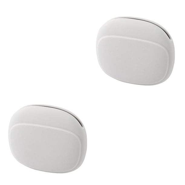 Caja de almacenamiento para auriculares Seitruly 2piezas Gris