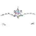 thumbnail image 2 of JJKBVCLO Halloween Luminous Face Gems,Glow In The Dark Rhinestone Temporary Tattoo Gemstones Face Stickers, 2 of 6