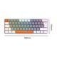 thumbnail image 3 of Teclado para juegos T60, interruptor rojo/azul, 62 teclas, teclado con cable para juegos, Mini USB con cable, 3 of 6