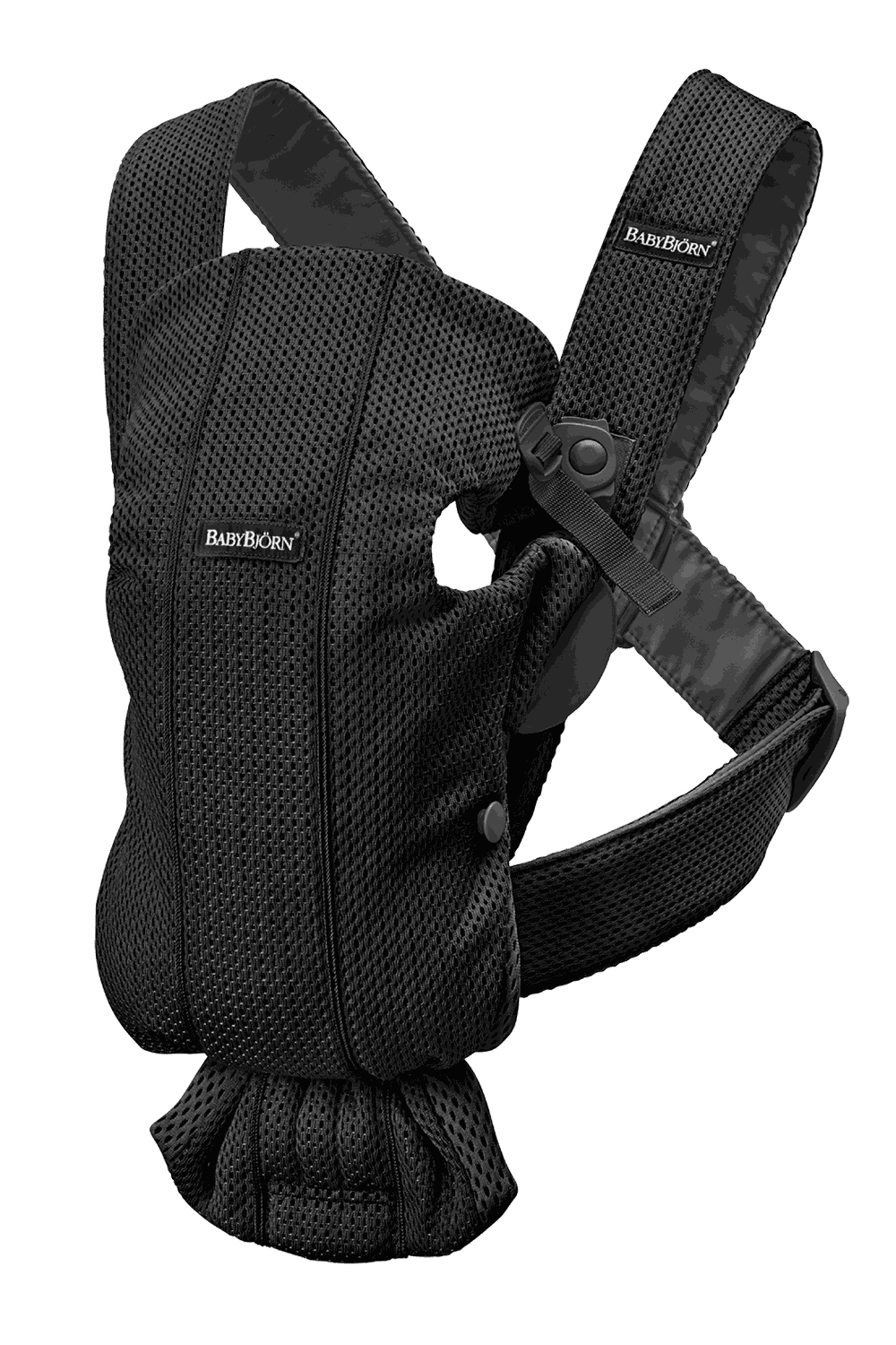 BabyBjorn Baby Carrier Mini, 3D Mesh, Black