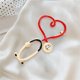 thumbnail image 4 of Broche, alfiler, joyería, electrocardiograma, medicina, enfermería, alfileres para cuello y solapa. Estilo 1, 4 of 8