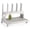 Gray, variant on PopYum Seattle Gray Space Saving Drying Rack from 100% Recycled Bottles, countertop for baby bottles