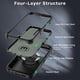thumbnail image 5 of Funda MYBAT Maverick MagSafe Clip para iPhone 15 PRO Negra con Mica, 5 of 9