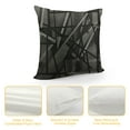 thumbnail image 4 of COMIO  Throw Pillow Covers Cases for Couch Sofa Home Decor Modern Shining &amp; Dull Contrast Triangles Abstract Lines Geometric  Black, 4 of 5