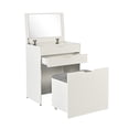 thumbnail image 1 of Tocador Vanity Ivory Relan Con Espejo y Banco Color Blanco, 1 of 9