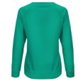 thumbnail image 5 of Fartey Chandails à Manches Longues pour Femmes, Mode Simple, Couleur Unie, Molleton d'Automne, Col Rond, Chandails à Enfiler, Hauts Habillés Décontractés, Coupe Ajustée, Chemisiers Quotidiens, 5 of 5