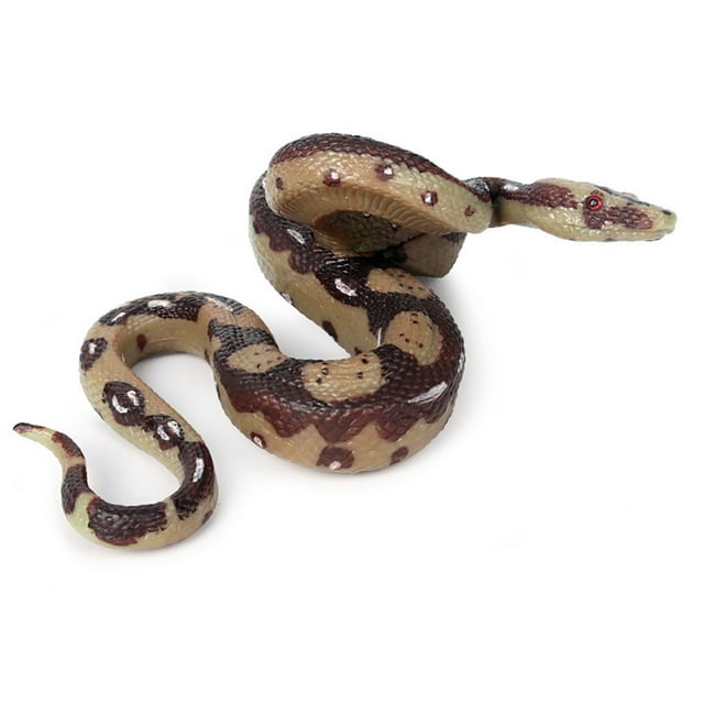 Riforla Grand Serpent en Caoutchouc Réaliste, Jouet Serpent Farce Nouveauté Jouet Drôle comme Montré