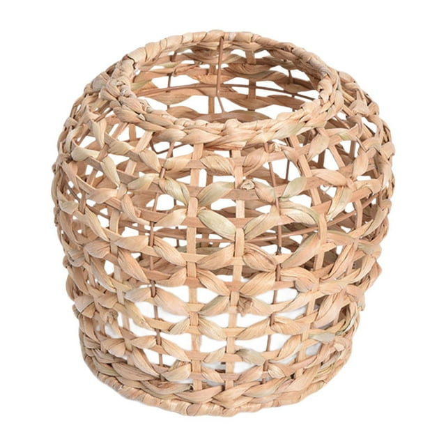Pantalla de lámpara colgante tejida a mano, estilo bohemio, decorativa para luz de techo estilo A