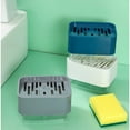 thumbnail image 3 of Dish Soap Dispenser with Sponge Holder - 2 in 1 Kitchen Detergent Dispenser, 3 of 3