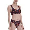 thumbnail image 4 of High Waisted Bikini Sets For Women, Autumnal Forest Swimsuits Tummy Control, Two Pieces Bathing Suit, 4 of 8