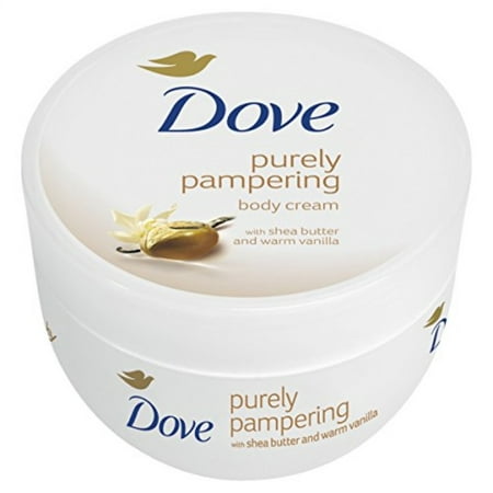 dove body cream shea butter pampering vanilla purely 300ml warm