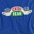 thumbnail image 2 of Friends Central Perk Logo Women's T Shirt, Royal, 2X-Large, 2 of 6